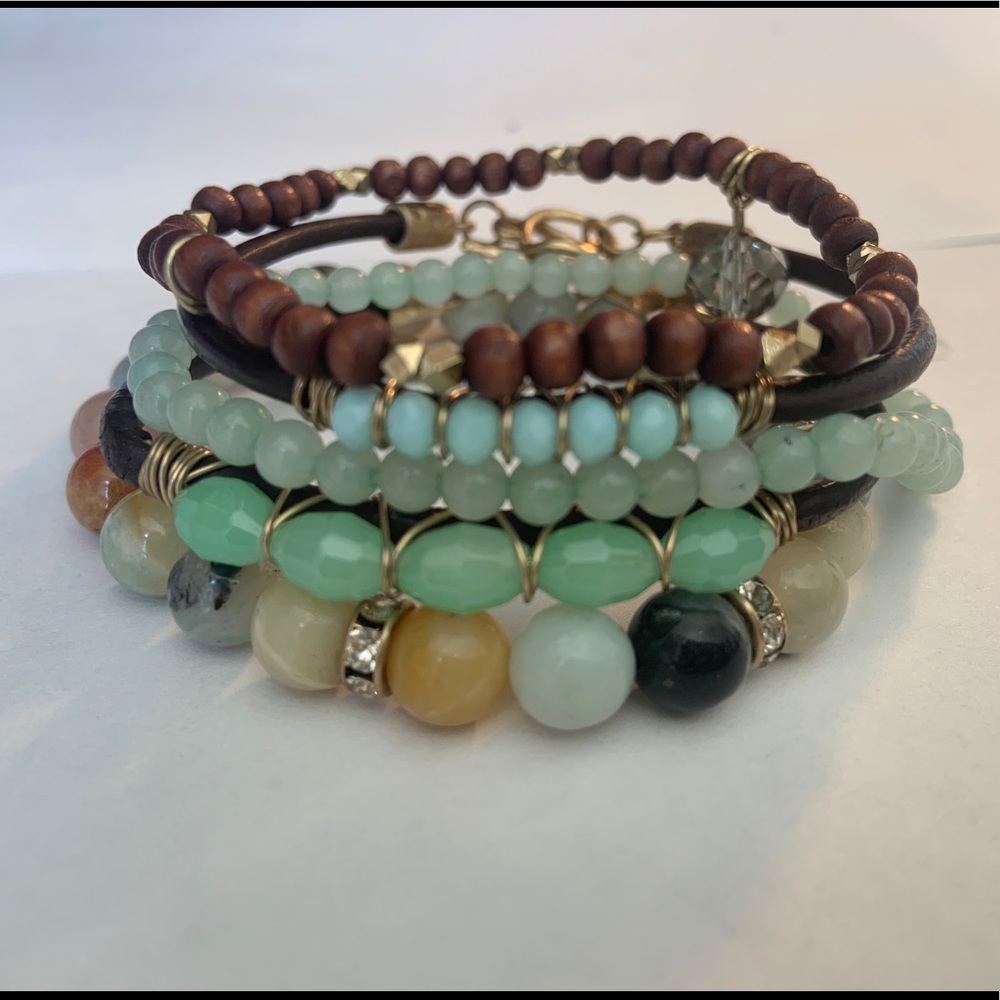 Nordstrom canvas bracelet stack set